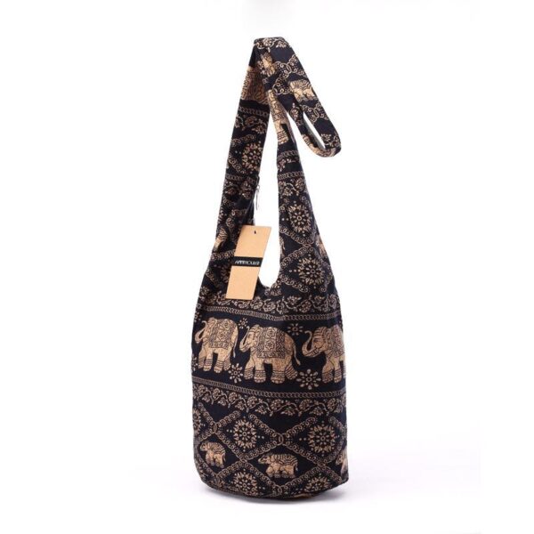 elephant mandala cross body bag