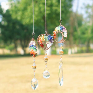 Chakra Stone Tree Of Life Suncatchers