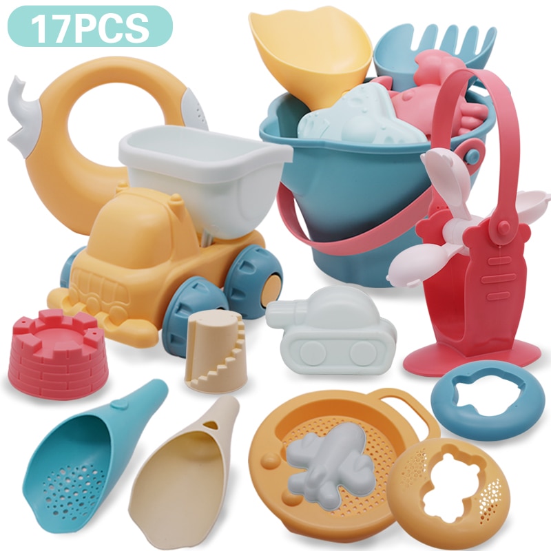 Beach Sand Toys 17 Piece Set